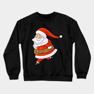 fat santa Crewneck Sweatshirt